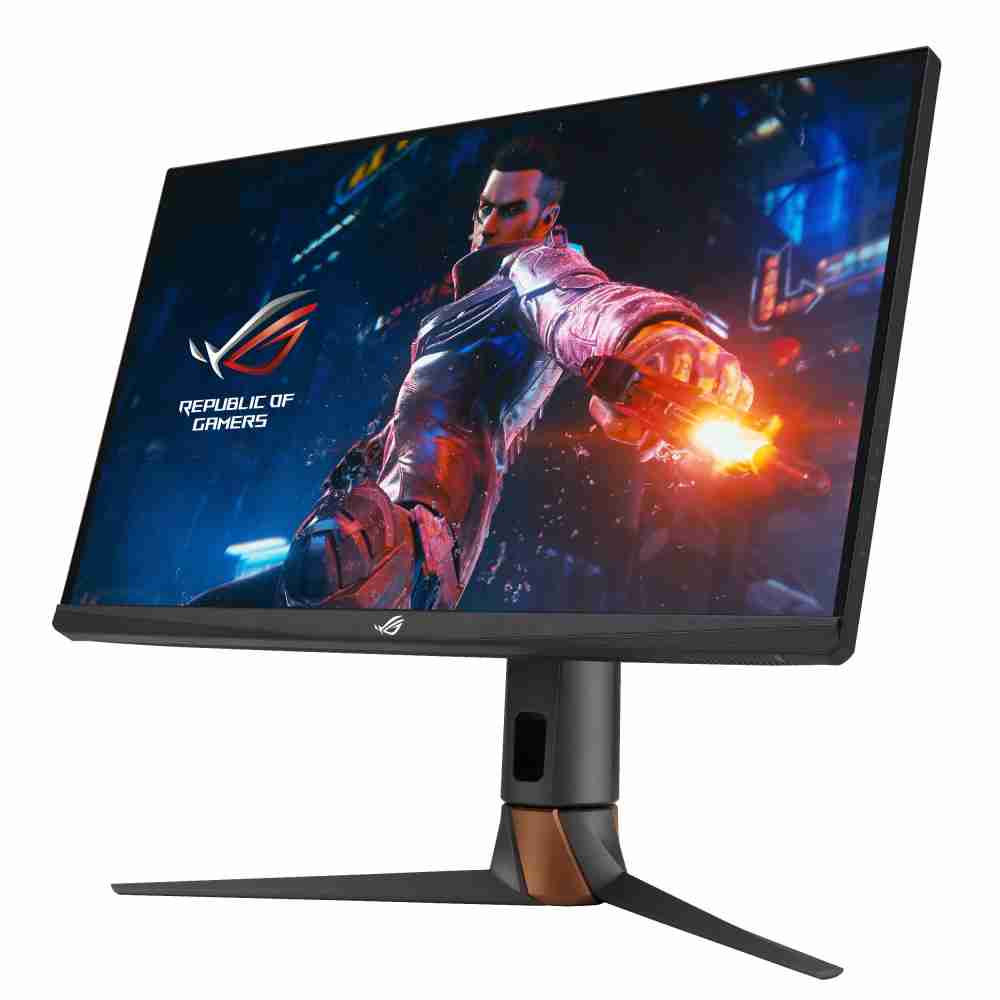 华硕ASUS ROG Swift 360Hz PG27AQN，，采用MG电玩全新可支持ULMB2技术的高阶电竞显示器，，为电竞玩家打造突破以往的急速游戏体验。。（图片来源：ASUS提供）